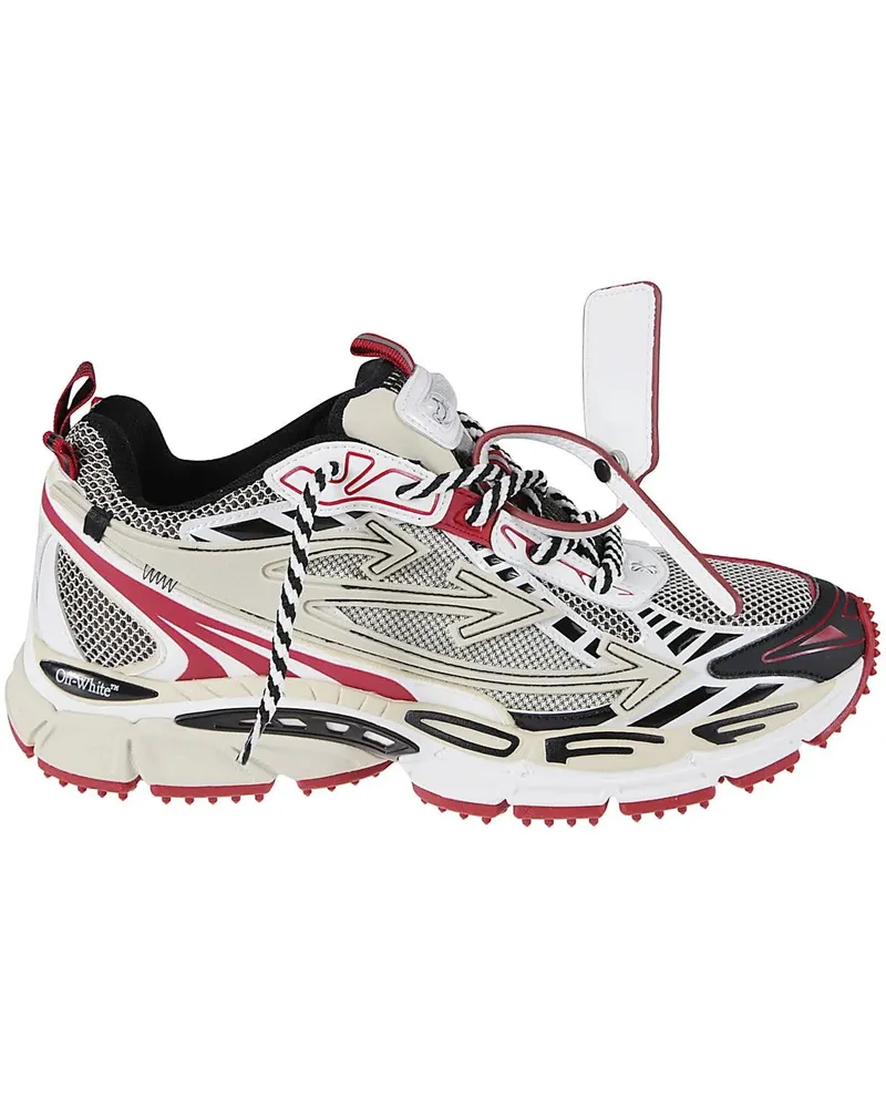 OFF-WHITE Low-Top Sneaker Be Right Back Sneakers White weiß Weiß