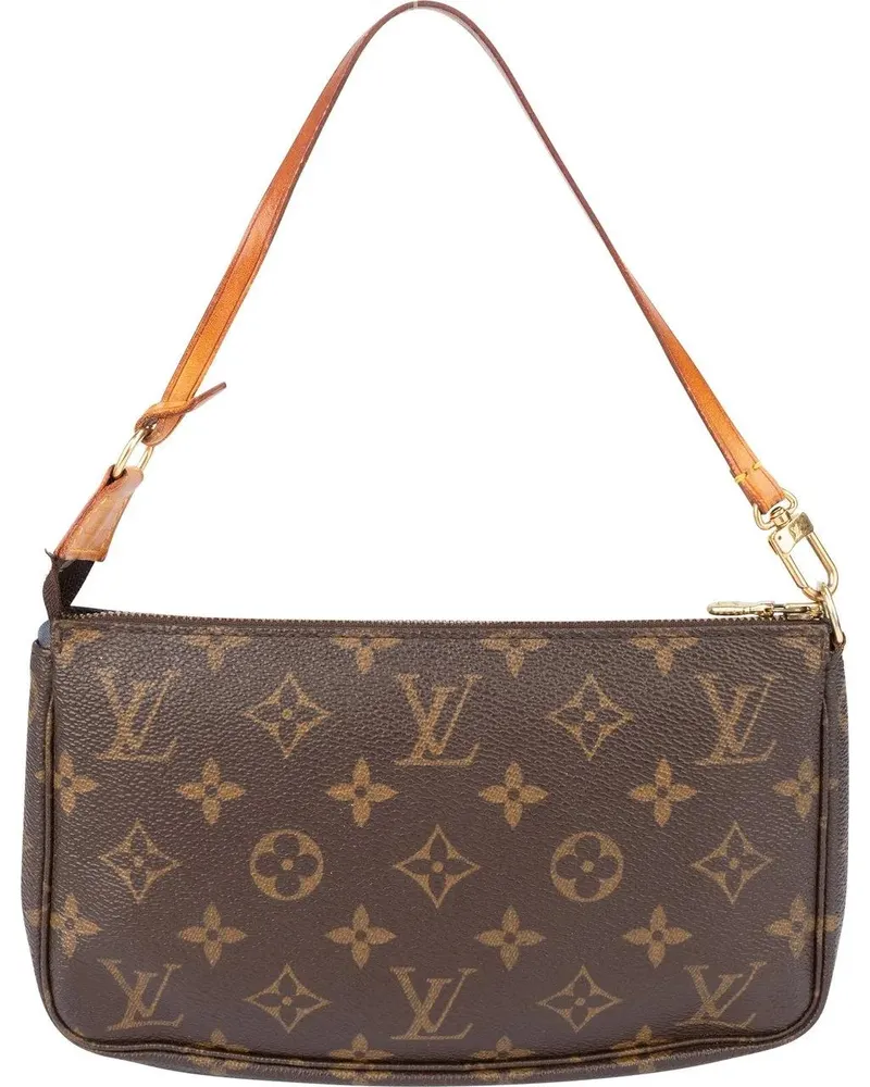 Louis Vuitton Crossbody Bags  Canvas Monogram Pochette Accessoire braun Braun