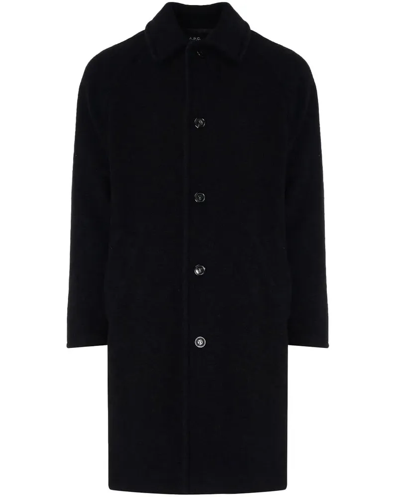 A.P.C. Tücher & Schals a p c manteau gaston laine noire schwarz Schwarz