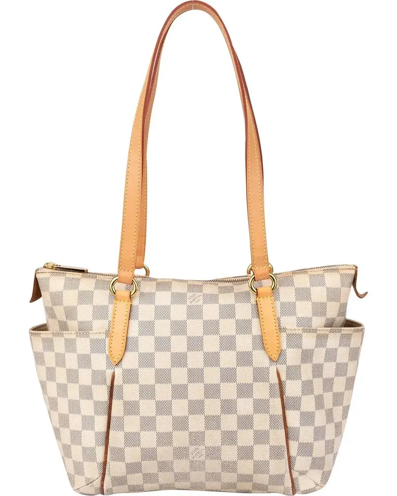Louis Vuitton Crossbody Bags  Damier Azur Monogram Totally PM Shou braun Braun