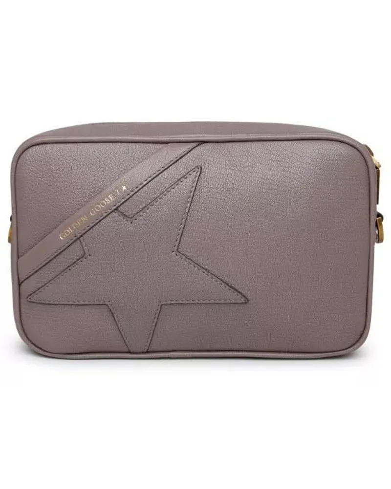 Golden Goose Shopper Star Shoulder Strap Grau