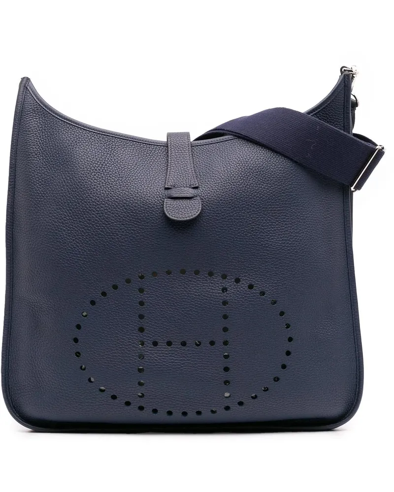 Hermès Hobo Bags Clemence Evelyne III 33 blau Blau