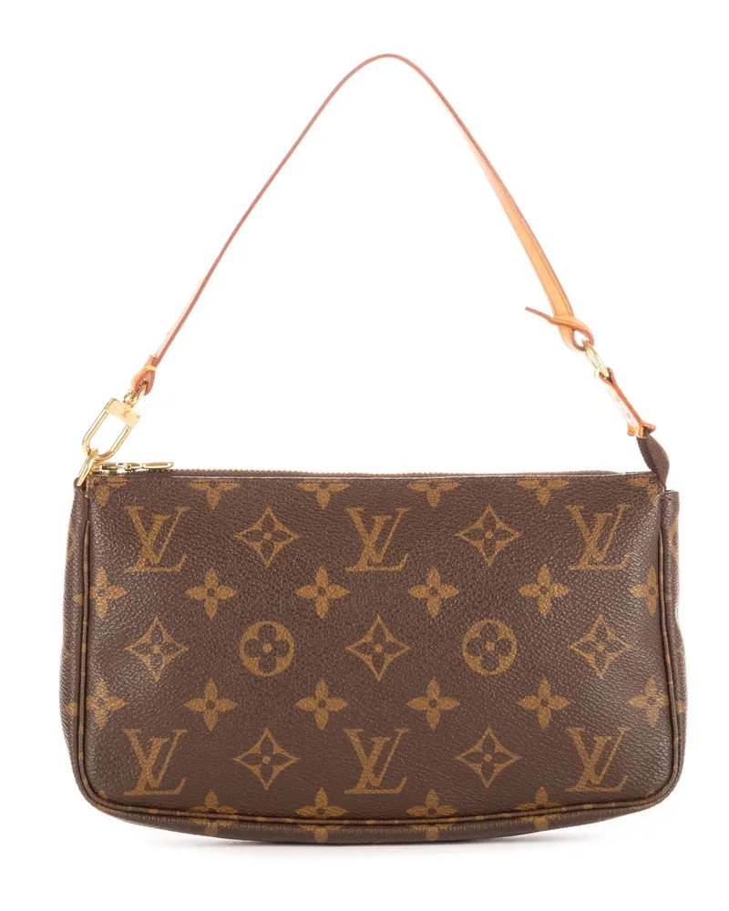 Louis Vuitton Crossbody Bags Accessory Pouch braun Braun