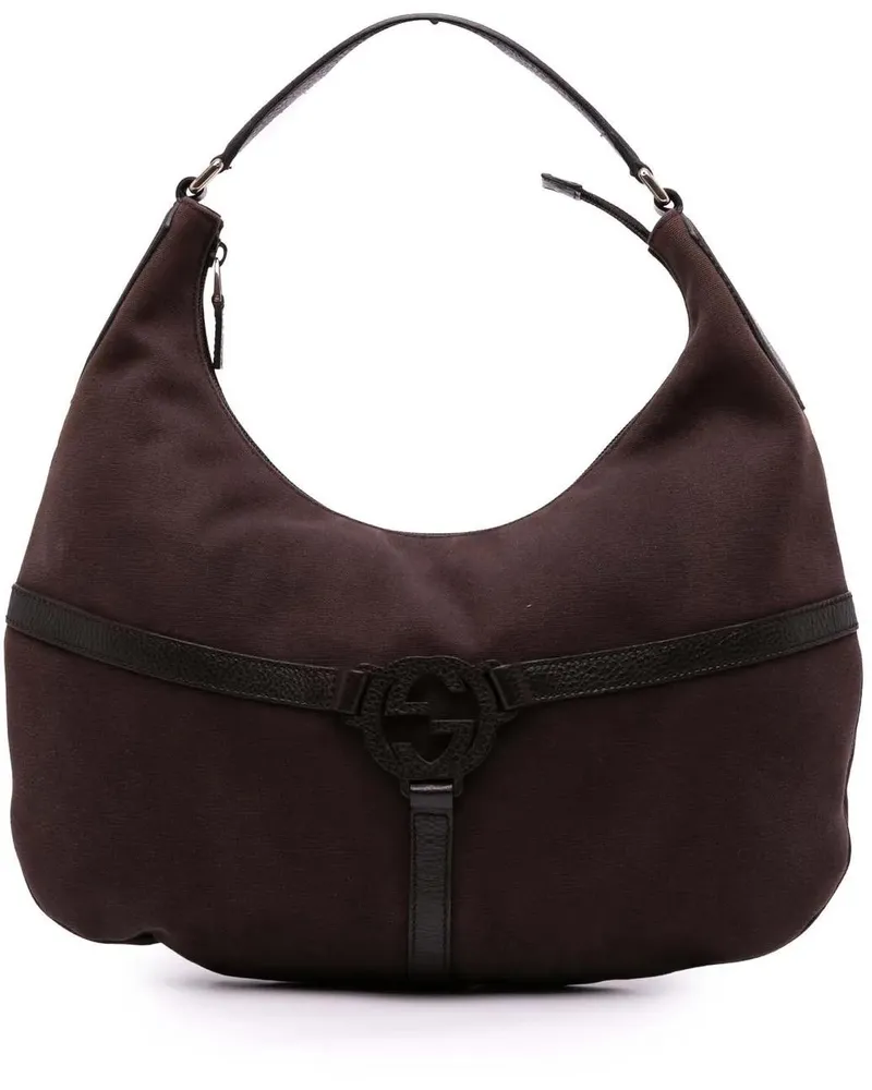 Gucci Hobo Bags 2016-2025 Canvas Reins Hobo Bag braun Braun