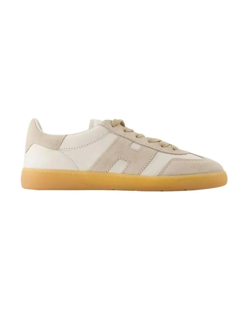 Hogan Low-Top Sneaker Dames Cool Sneaker Wit/Beige weiß Weiß