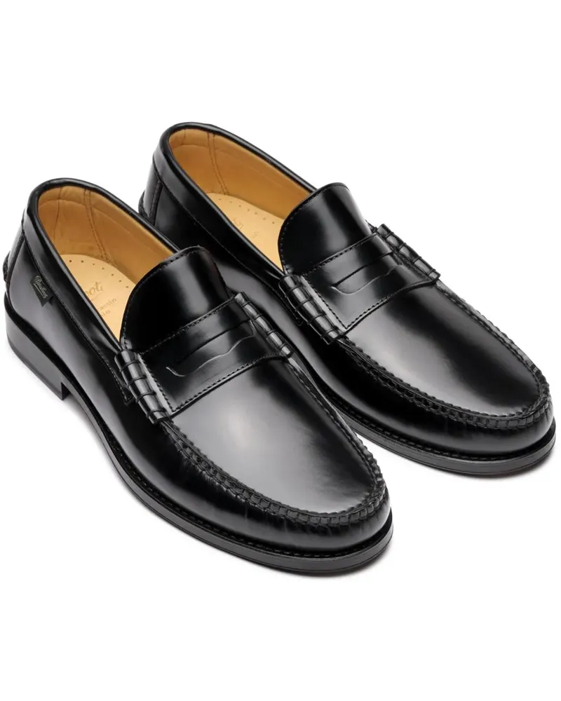 Paraboot Flat Shoes Black schwarz Schwarz
