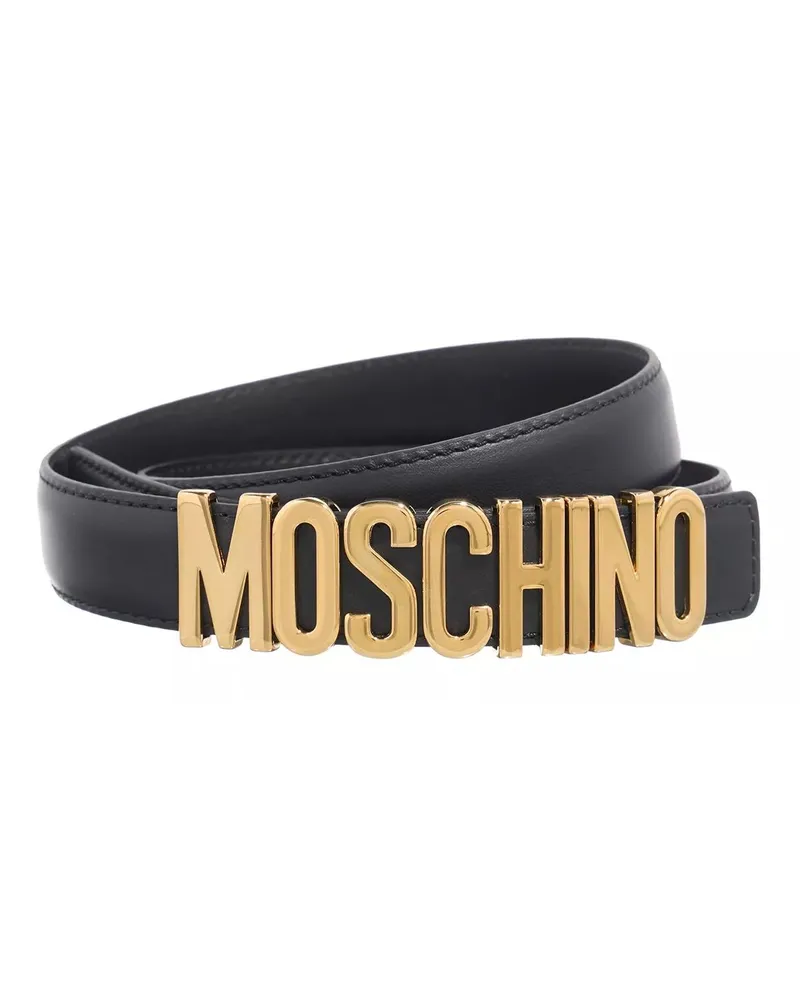 Moschino Gürtel Belts schwarz Schwarz
