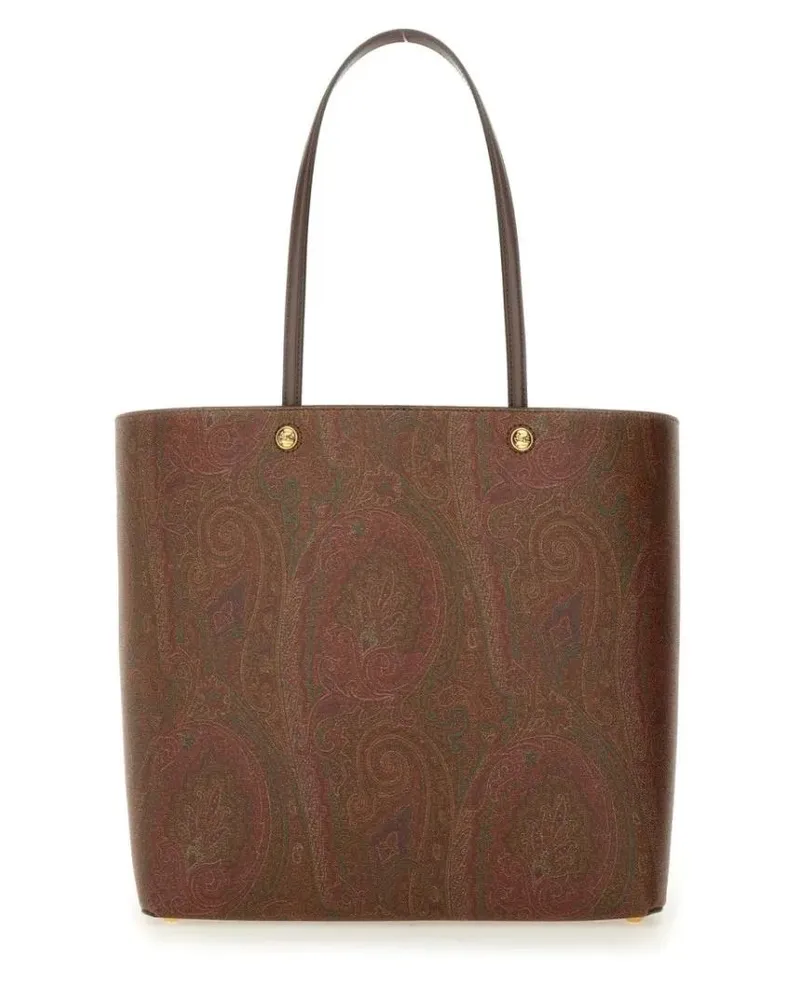 Etro Shopper & Totes Paisley Patterned Shopping Bag braun Braun