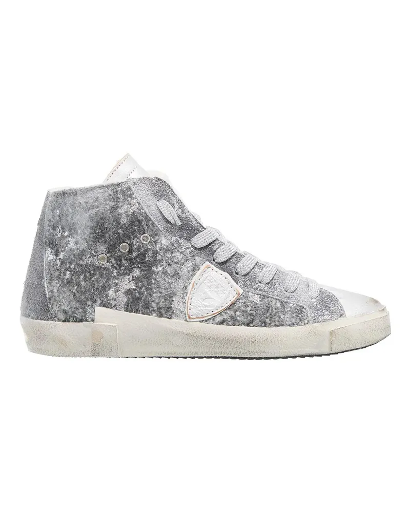 Philippe Model High-Top Sneaker Prsx High Woman silberfarben 