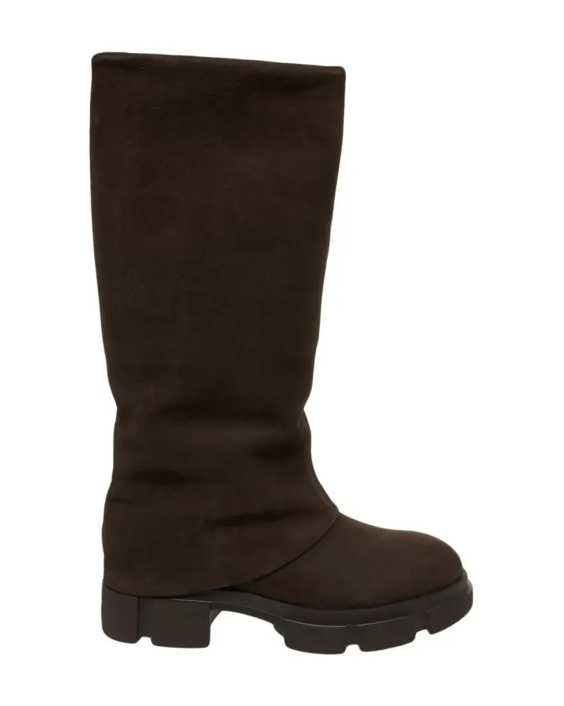 Copenhagen Stiefel Mid-Calf Ankle Boots With Sole schwarz Schwarz