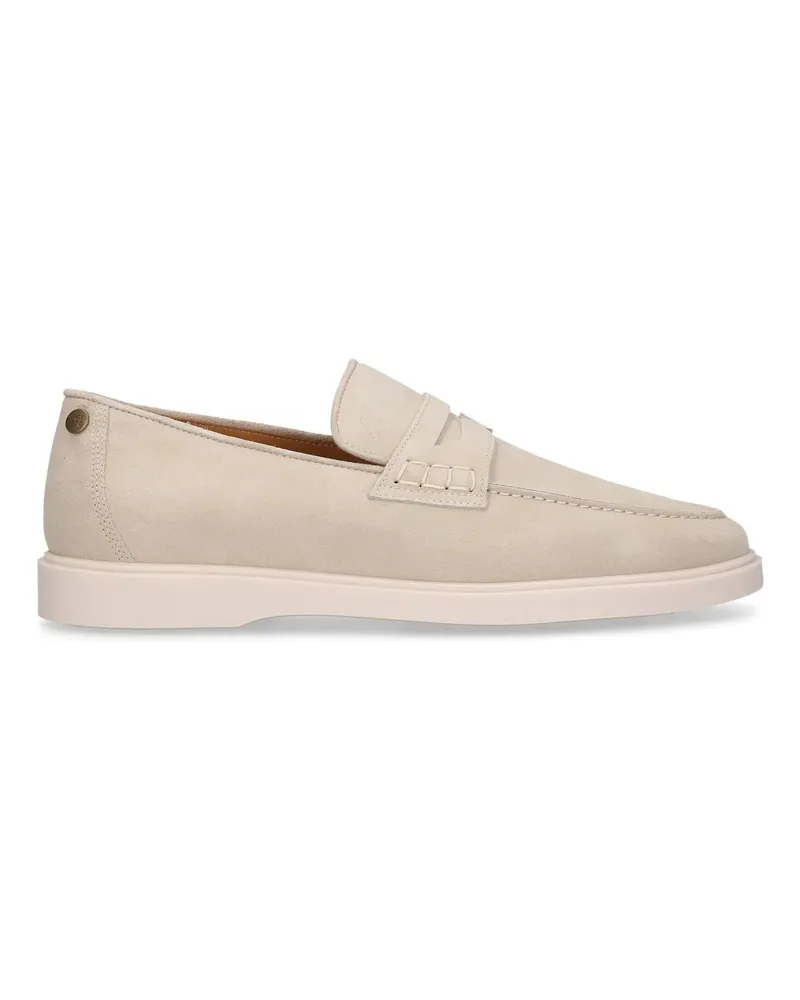 Heinrich Dinkelacker Slipper & Pantoletten Loafer Genua Penny Loafer V beige Beige