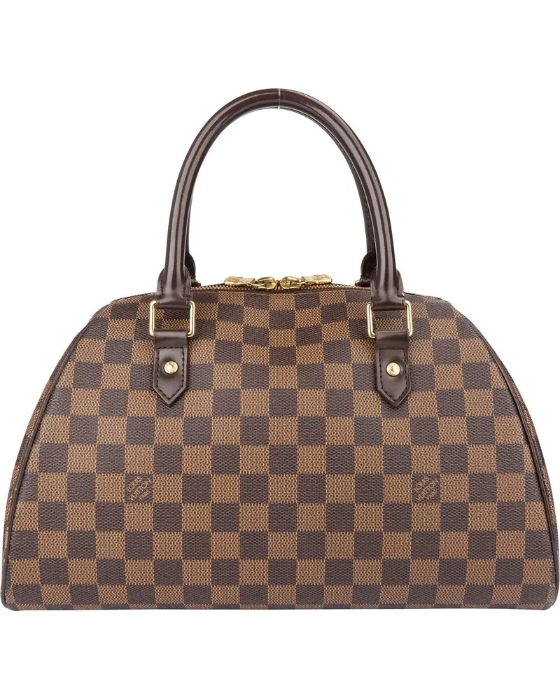 Louis Vuitton Crossbody Bags  Damier Ebene Monogram Ribera Handbag braun Braun
