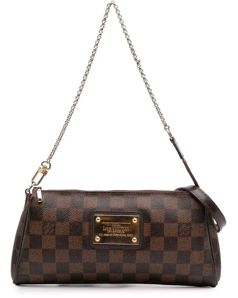 Louis Vuitton Hobo Bags Damier Ebene Eva braun Braun