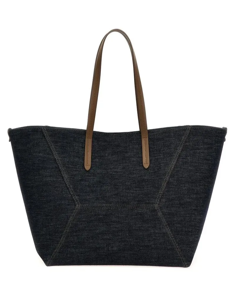 Brunello Cucinelli Shopper & Totes 'Bc Duo' Shopping Bag blau Blau