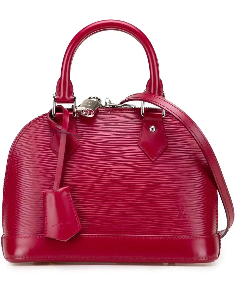 Louis Vuitton Hobo Bags Epi Alma BB rosa Gold