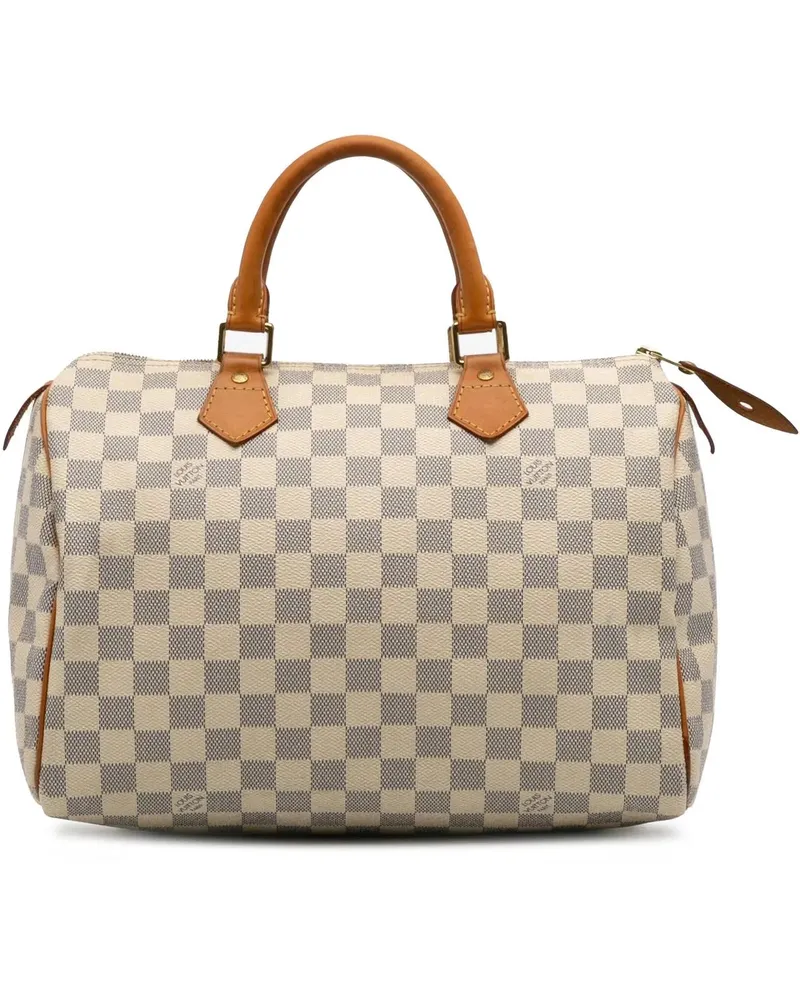 Louis Vuitton Crossbody Bags Damier Azur Speedy 30 weiß Weiß