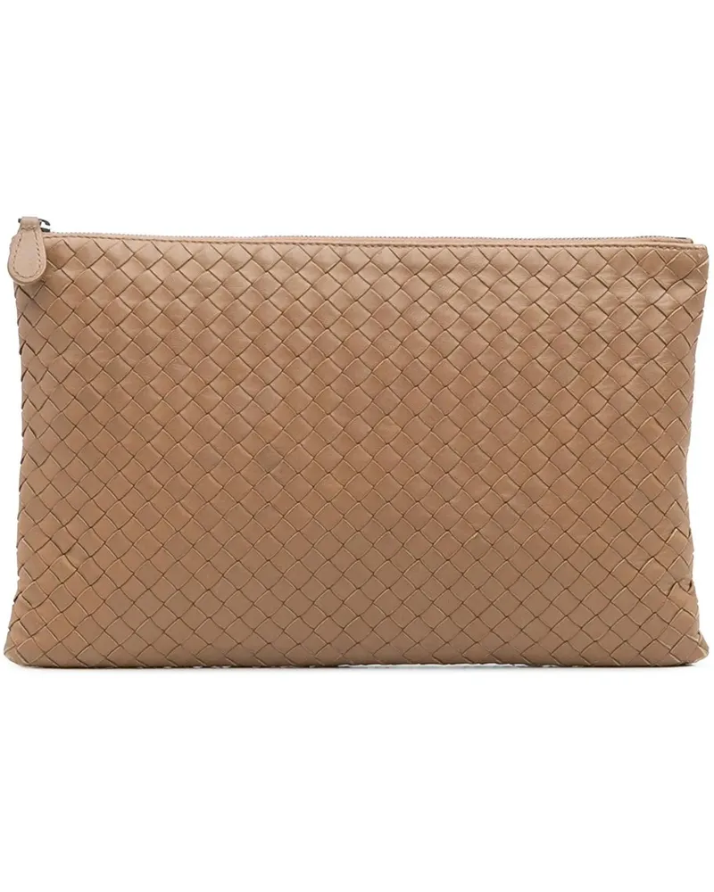 Bottega Veneta Clutches Nappa Intrecciato Clutch braun Braun