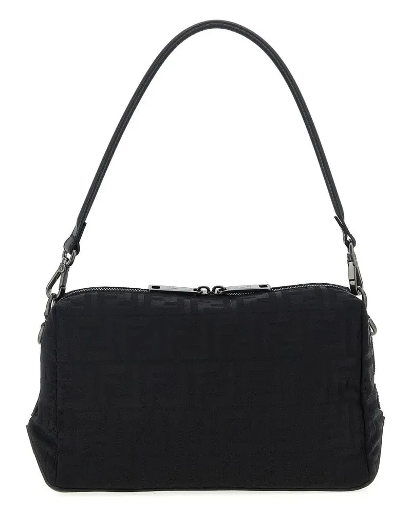 Fendi Hobo Bags ' Lui Medium Squared Ff' Shoulder Bag schwarz Schwarz