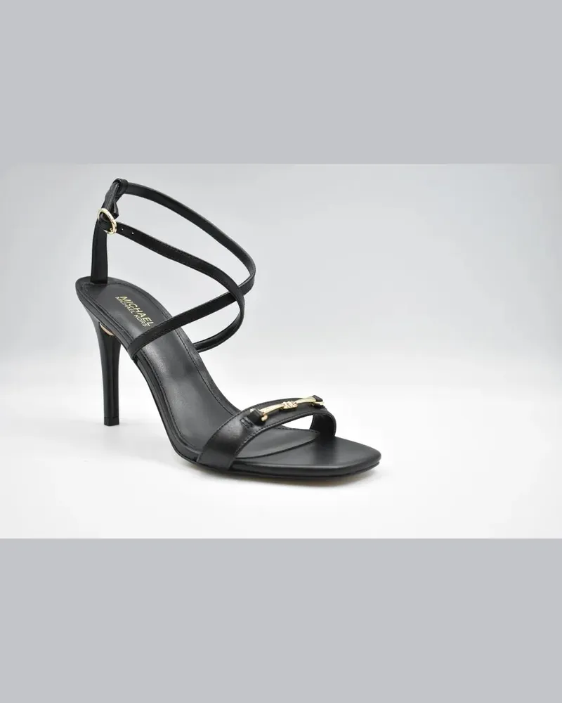 Michael Kors Sandalen Black Sandals With Ankle Strap schwarz Schwarz