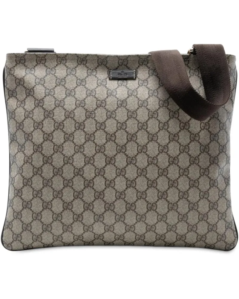 Gucci Hobo Bags GG Supreme Crossbody braun Braun