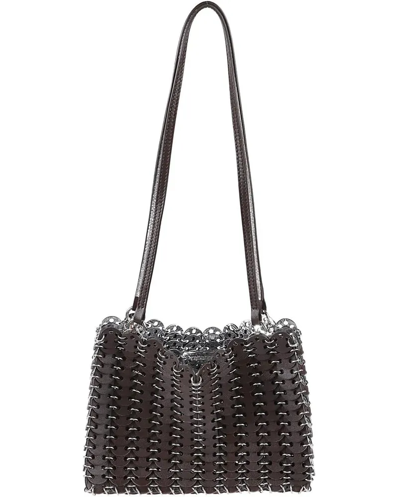 Paco Rabanne Crossbody Bags 1969 Reversible Flip Bag Brown braun Braun