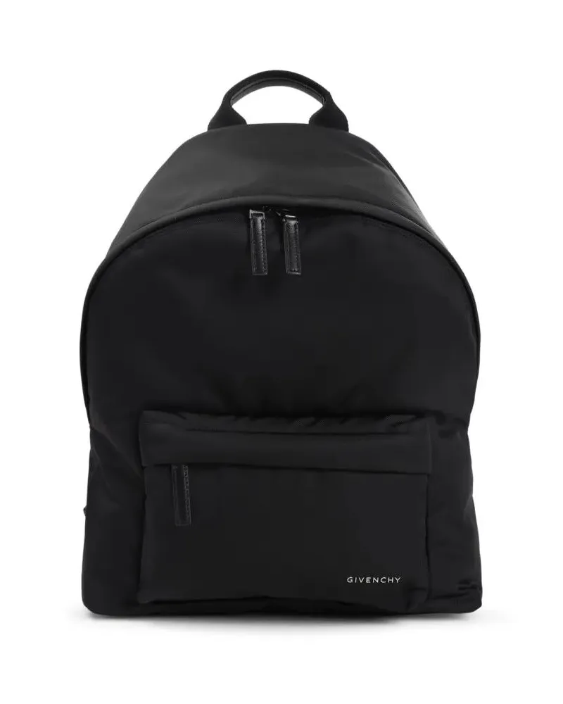 Givenchy Rucksäcke Essential U Black Polyamide Backpack schwarz Schwarz