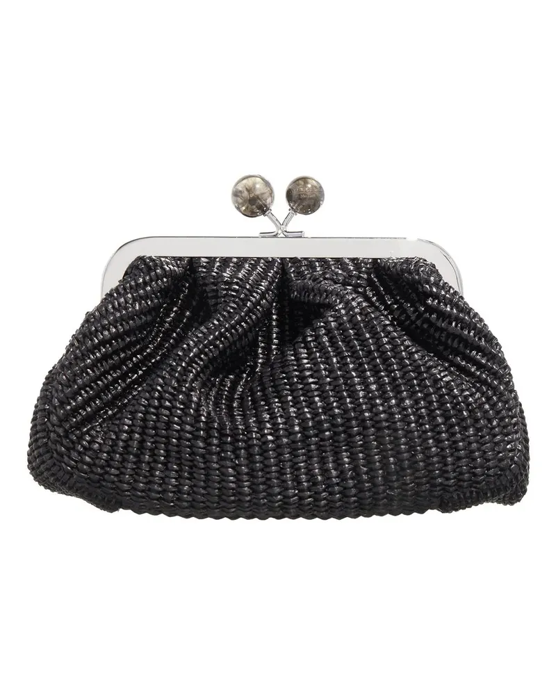 Max Mara Clutches Palmas schwarz Schwarz