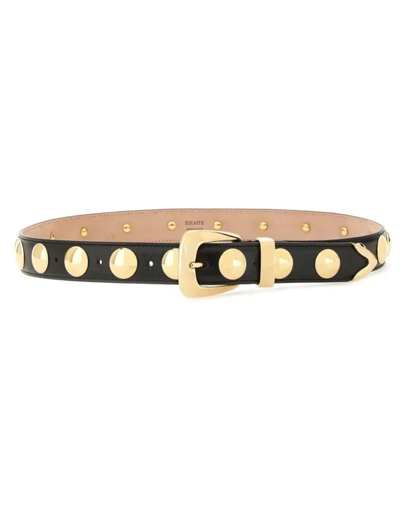 KHAITE Gürtel "Benny" Belt schwarz Schwarz