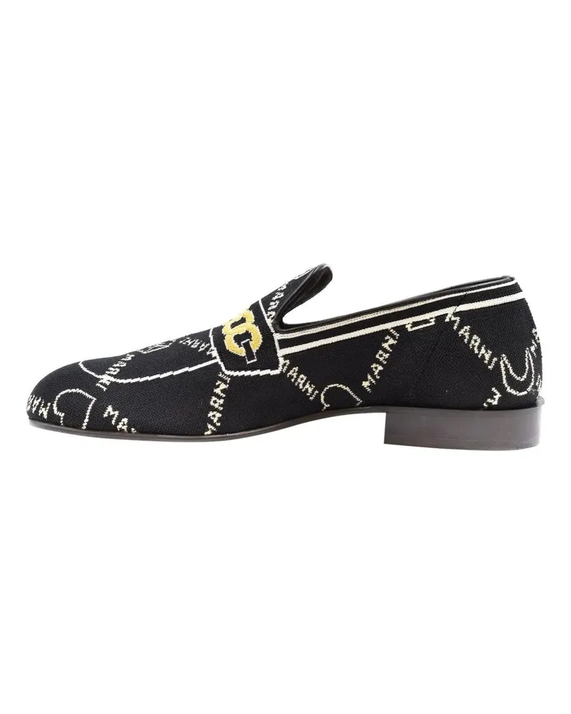 Marni Loafer Moccasins Black schwarz Schwarz