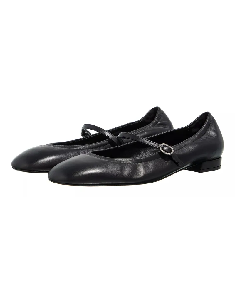 Stuart Weitzman Loafer Claris Ballet Flat schwarz Schwarz