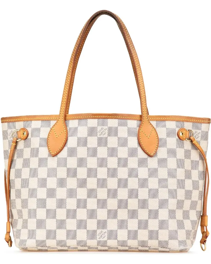 Louis Vuitton Shopper 2012 Damier Azur Neverfull PM grau Grau