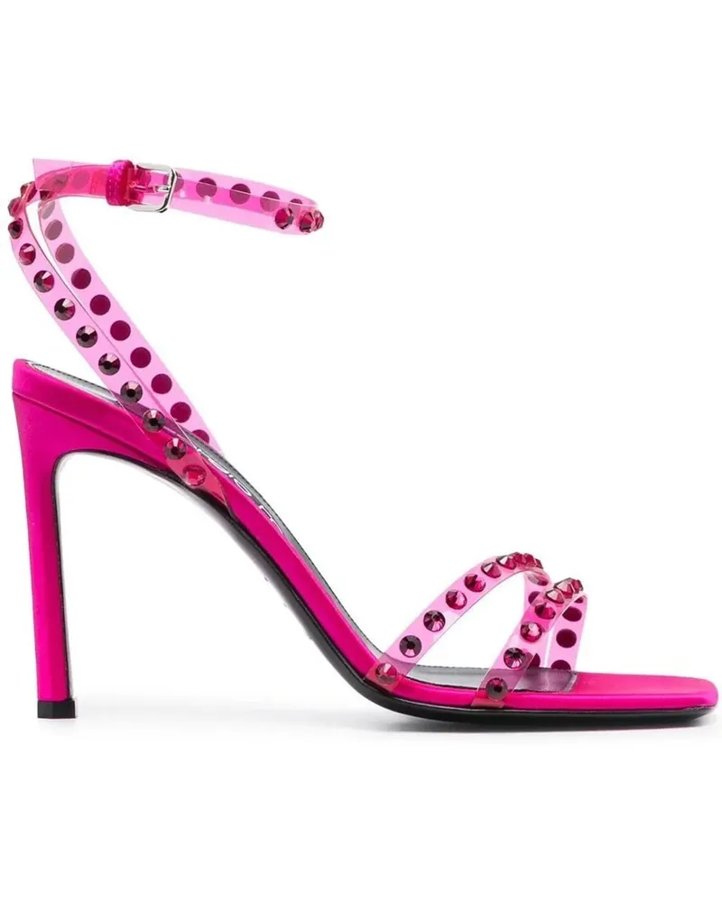 Sergio Rossi Sandalen Sandals Magenta orange Orange