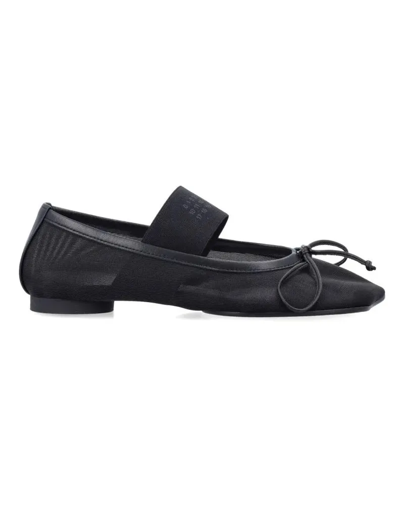 Maison Margiela Anatomic Numeric Ballerinas schwarz Schwarz