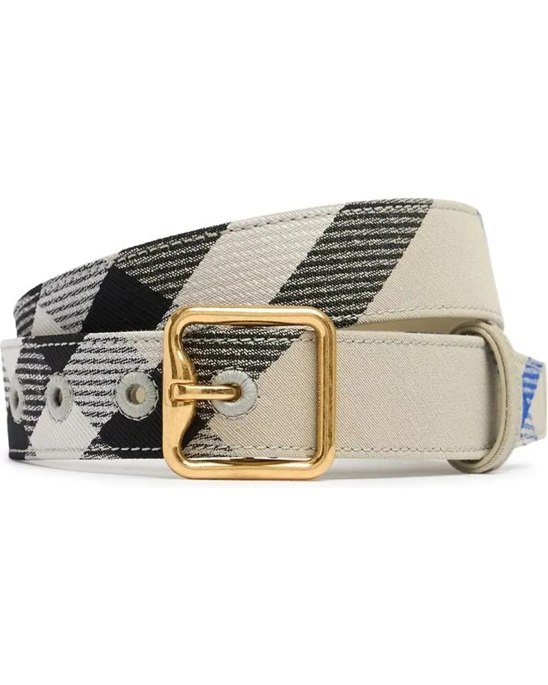 Burberry Gürtel 30Mm Madeira Checked Belt beige Beige