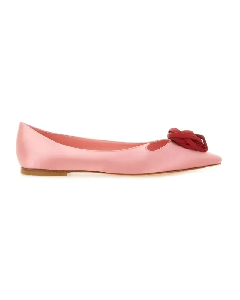 Roger Vivier Rose Vivier" Ballerina pink Rosa