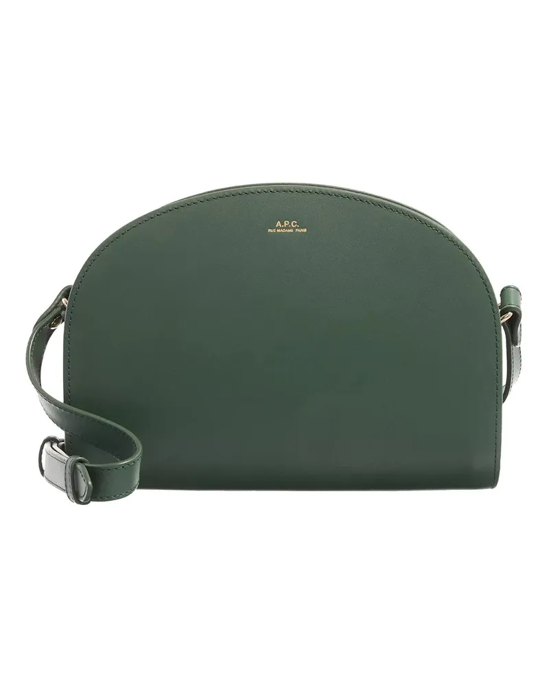 A.P.C. Crossbody Bags Sac Demi-Lune grün Grün