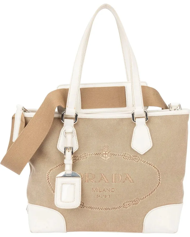 Prada Crossbody Bags  Jacquard Monogram Handbag braun Braun