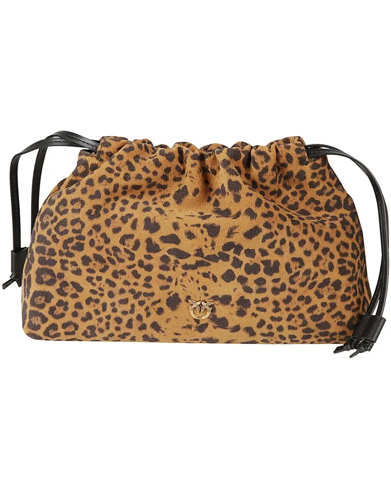 Pinko Crossbody Bags Mini Clutch Bag Brown braun Braun