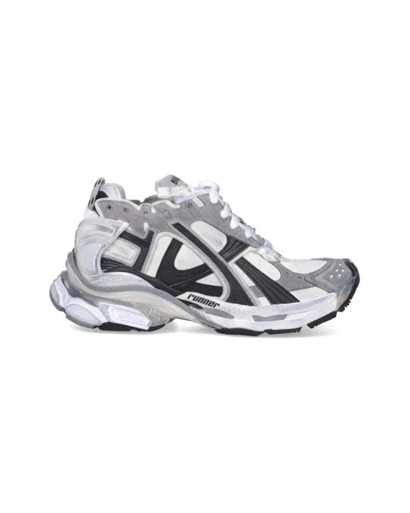 Balenciaga Low-Top Sneaker Runner' Sneakers – Grey grau Grau