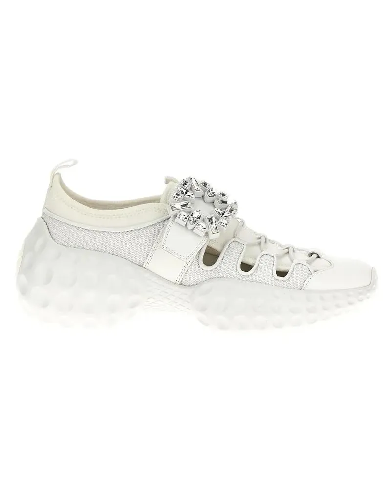 Roger Vivier Low-Top Sneaker 'Viv' Run Light Trekky' Sneakers weiß Weiß