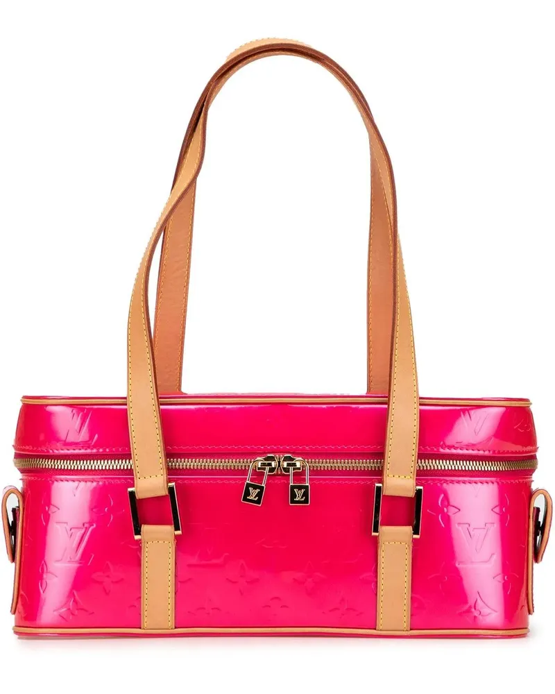 Louis Vuitton Hobo Bags Monogram Vernis Sullivan Horizontal PM rosa Gold