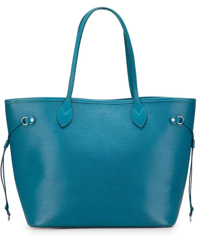 Louis Vuitton Shopper Epi Neverfull MM blau Blau