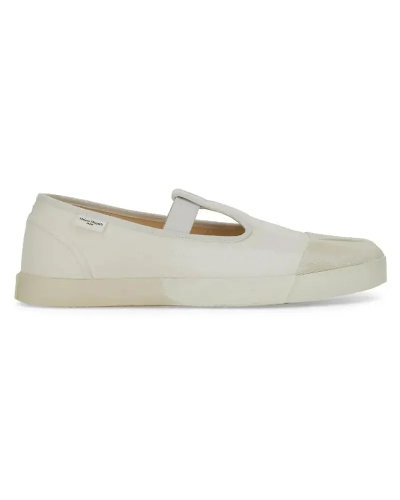 Maison Margiela Loafer Mary Jane "Tabi" weiß Weiß