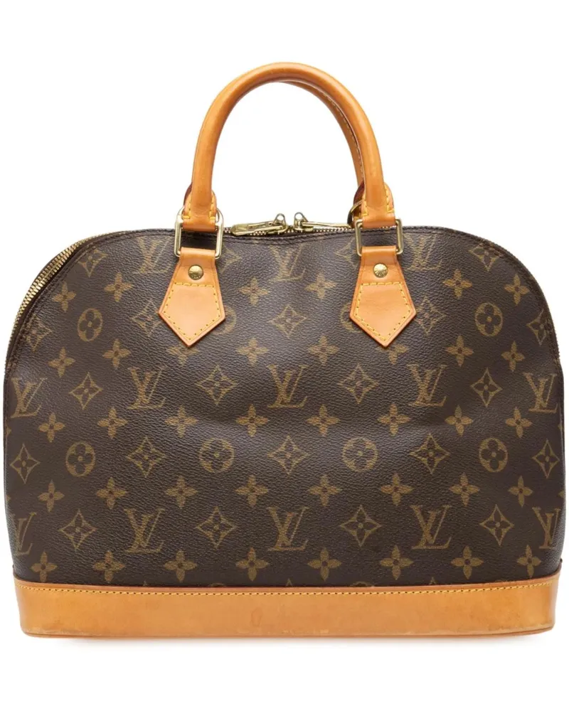 Louis Vuitton Crossbody Bags Monogram Alma PM braun Braun