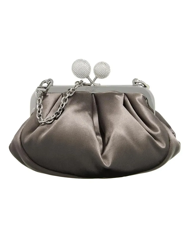 Max Mara Hobo Bags Emmy dunkelgrau 
