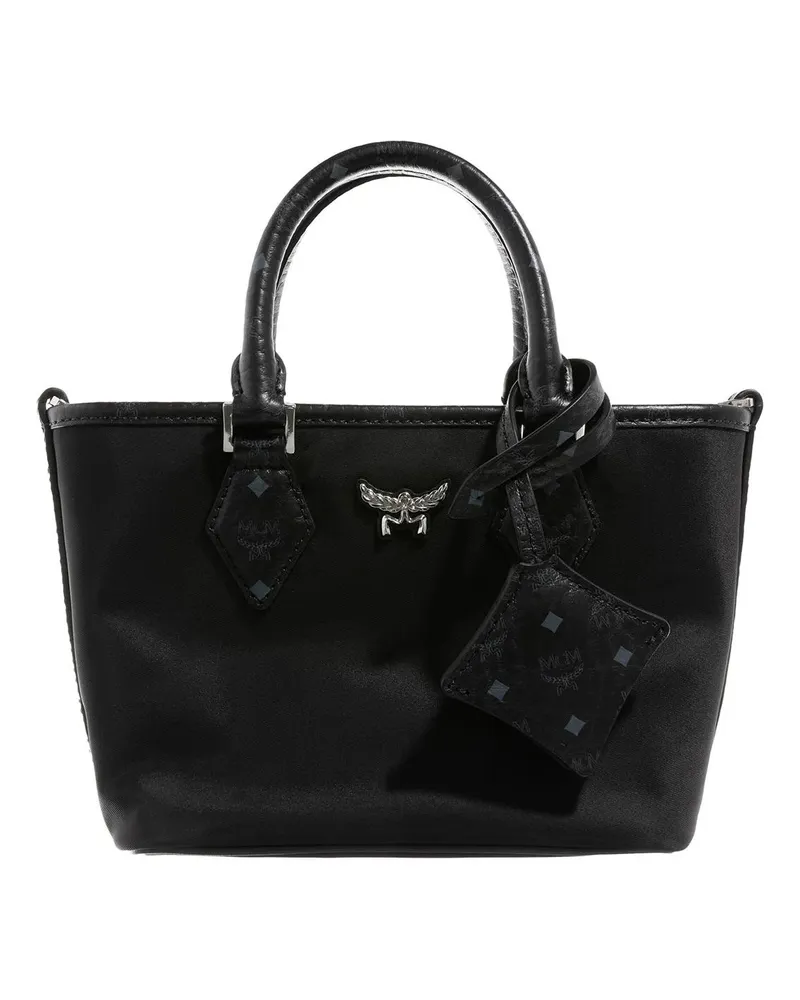 MCM Shopper Aren Fbr Shopper Xmn Bk, One Size schwarz Schwarz