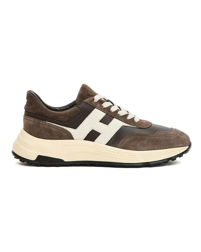 Hogan Low-Top Sneaker Hyperlight Cam Brown Running Sneakers braun Braun