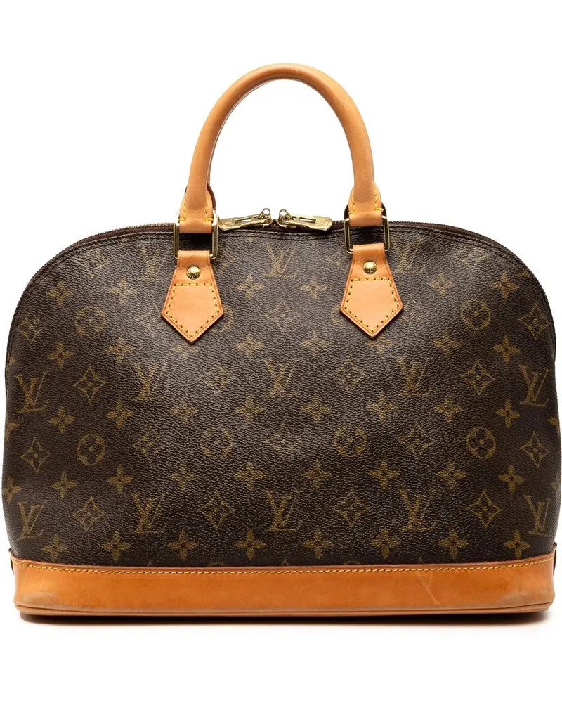 Louis Vuitton Crossbody Bags Monogram Alma PM braun Braun