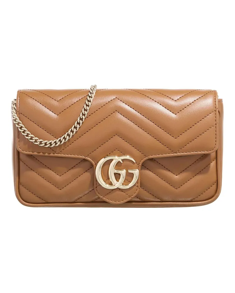 Gucci Crossbody Bags Small Marmont grau Grau