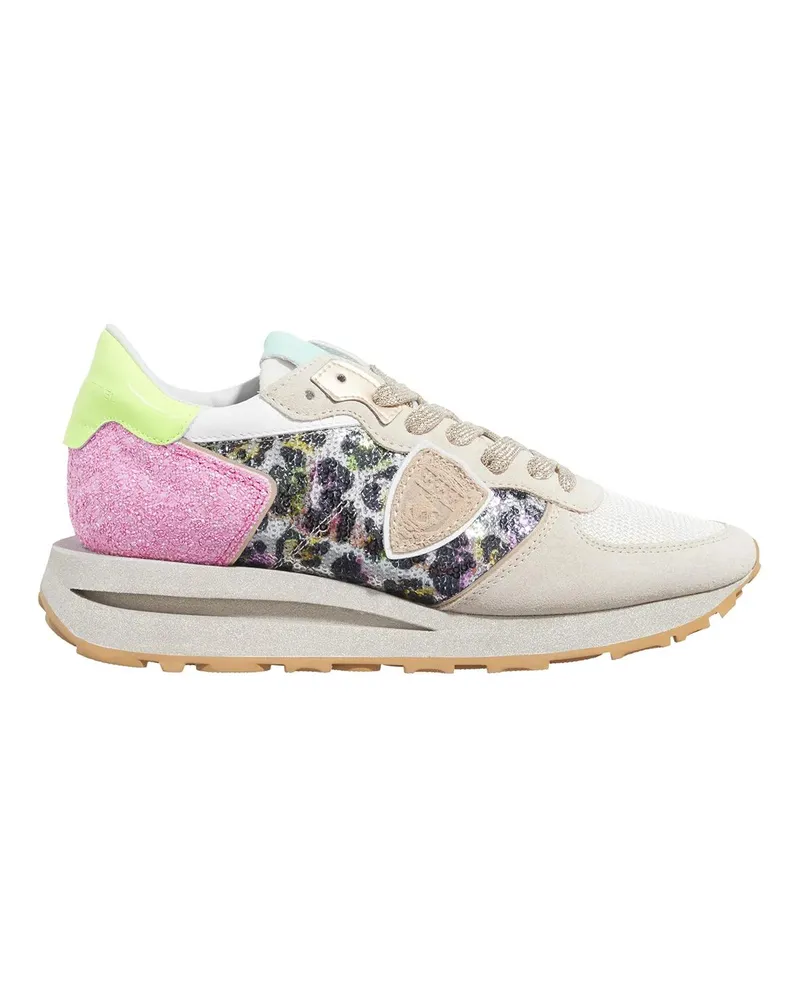 Philippe Model Low-Top Sneaker Tropez Haute Low Woman bunt Bunt